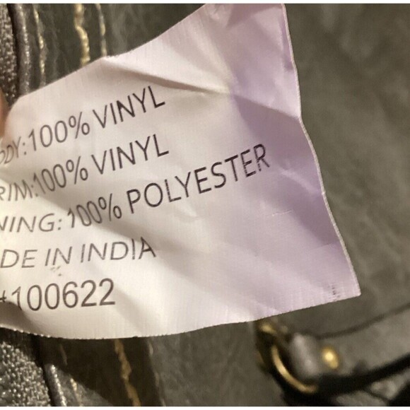 Born Concepts boc Grey Carlston Scallop Design Shoulder Bag Double Handle Purse - Picture 13 of 15